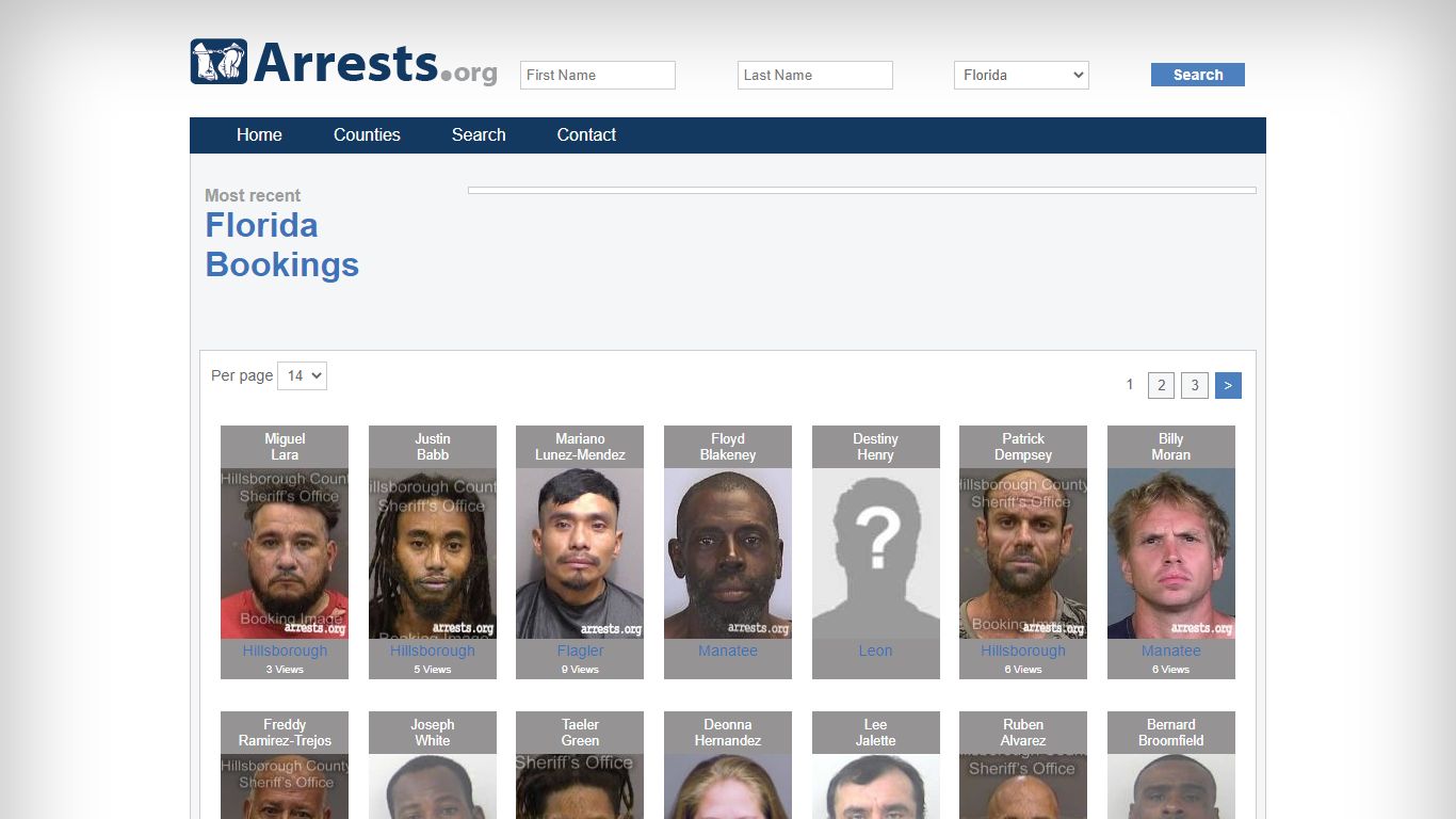 Dade County Arrests and Inmate Search